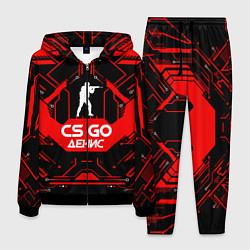 Костюм мужской CS:GO - Денис, цвет: 3D-черный