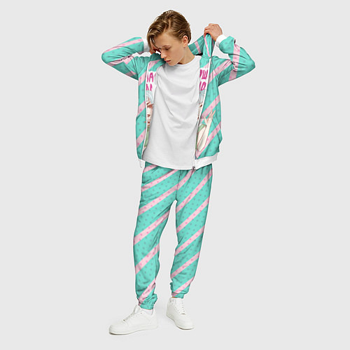 Мужской костюм Пошлая Молли / 3D-Белый – фото 3