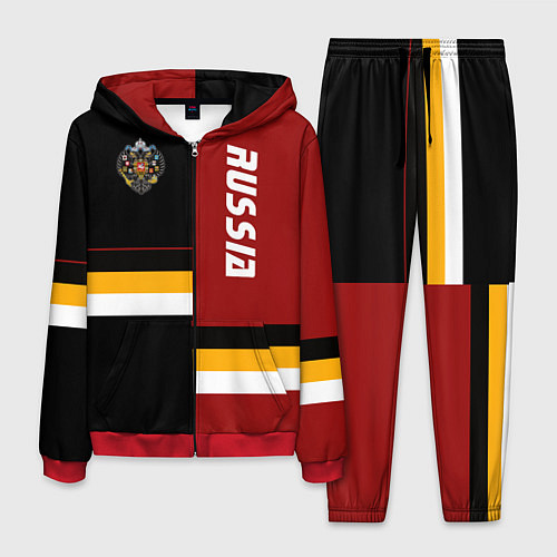 Мужской костюм Russian Empire / 3D-Красный – фото 1