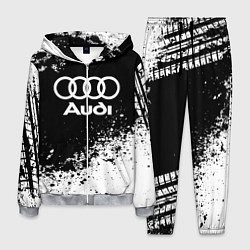 Костюм мужской Audi: Black Spray, цвет: 3D-меланж
