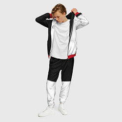 Костюм мужской Lexus: Black & White, цвет: 3D-красный — фото 2