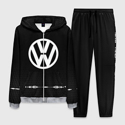 Костюм мужской Volkswagen: Black Abstract, цвет: 3D-меланж