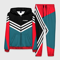Костюм мужской Firm 90s: Arrows Style, цвет: 3D-красный