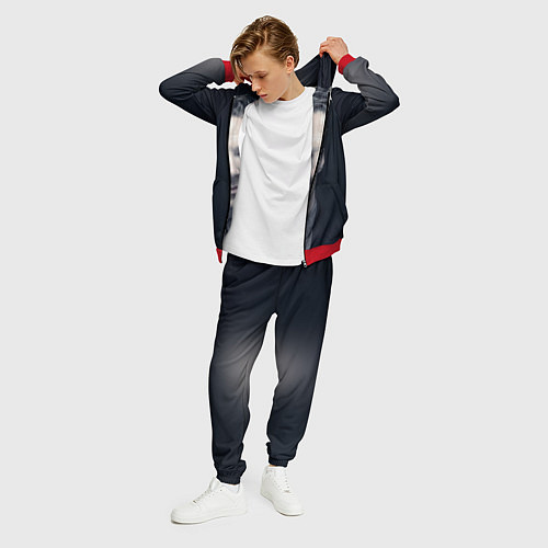 Мужской костюм Benedict Cumberbatch / 3D-Красный – фото 3