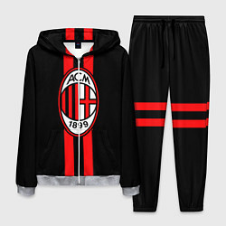 Костюм мужской AC Milan 1899, цвет: 3D-меланж