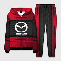 Костюм мужской Mazda Sport, цвет: 3D-черный