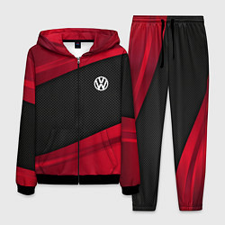 Костюм мужской Volkswagen: Red Sport, цвет: 3D-черный