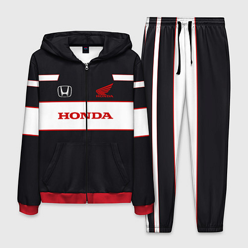 Мужской костюм Honda Sport / 3D-Красный – фото 1
