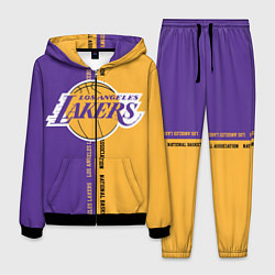 Костюм мужской NBA: LA Lakers, цвет: 3D-черный