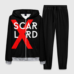 Костюм мужской Scarlxrd Logo, цвет: 3D-меланж