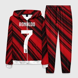 Костюм мужской Ronaldo 7: Red Sport, цвет: 3D-белый