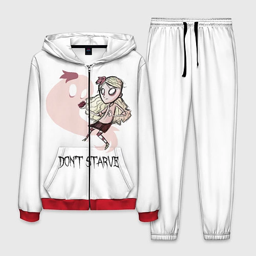 Мужской костюм Don't Starve: Wendy / 3D-Красный – фото 1