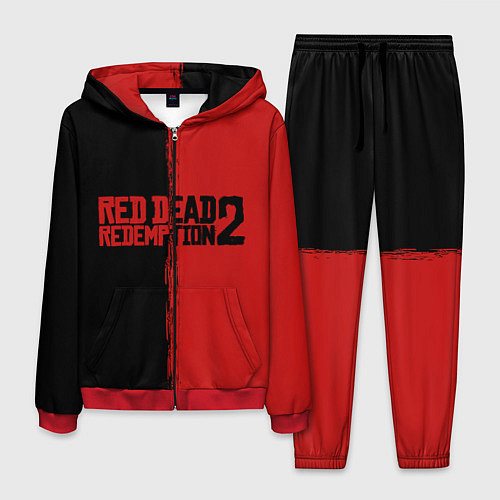 Мужской костюм RDD 2: Black & Red / 3D-Красный – фото 1