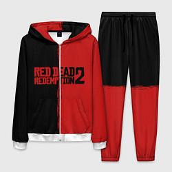 Костюм мужской RDD 2: Black & Red, цвет: 3D-белый