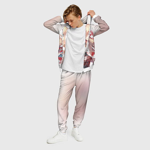 Мужской костюм Ангел кровопролития / 3D-Белый – фото 3