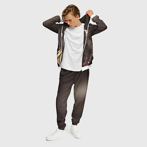 Мужской костюм Angels of Death / 3D-Белый – фото 3