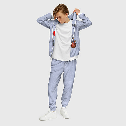 Мужской костюм Cardiologist / 3D-Белый – фото 3