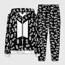 Костюм мужской BTS: Black Style, цвет: 3D-белый