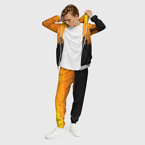 Мужской костюм Red Dead Redemption: Orange Sun / 3D-Меланж – фото 3