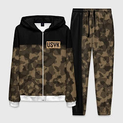 Костюм мужской USYK Camo, цвет: 3D-белый