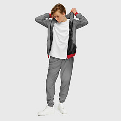 Костюм мужской Черный котик, цвет: 3D-красный — фото 2