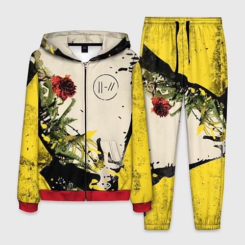 Мужской костюм TOP: Chlorine / 3D-Красный – фото 1