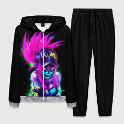 Костюм мужской KDA Akali, цвет: 3D-меланж