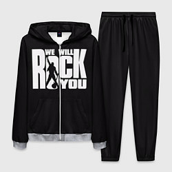 Костюм мужской Queen: We will rock you, цвет: 3D-меланж