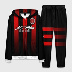 Костюм мужской AC Milan, цвет: 3D-белый