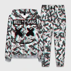 Костюм мужской Mell x Gang, цвет: 3D-меланж
