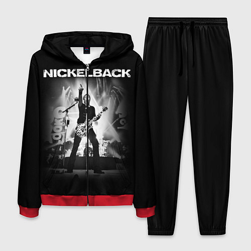 Мужской костюм Nickelback Rock / 3D-Красный – фото 1
