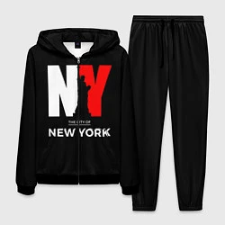 Костюм мужской New York City, цвет: 3D-черный