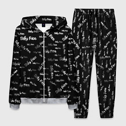 Костюм мужской Sally Face: Black Pattern, цвет: 3D-меланж