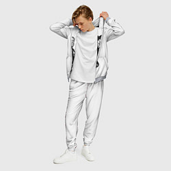 Костюм мужской ASAP Rocky: White Fashion цвета 3D-меланж — фото 2