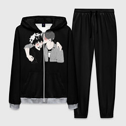 Костюм мужской My Hero Academia целуются, цвет: 3D-меланж