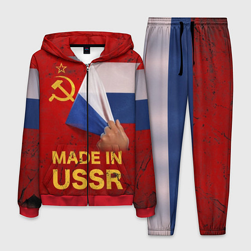Мужской костюм MADE IN USSR / 3D-Красный – фото 1