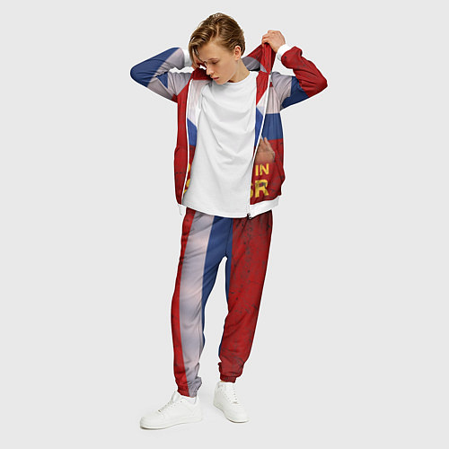 Мужской костюм MADE IN USSR / 3D-Белый – фото 3