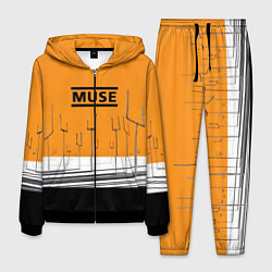 Костюм мужской Muse: Orange Mood, цвет: 3D-черный