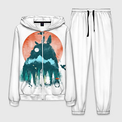 Костюм мужской Лесной Тоторо, цвет: 3D-белый