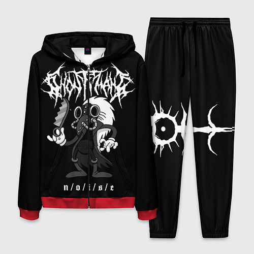 Мужской костюм Ghostemane / 3D-Красный – фото 1