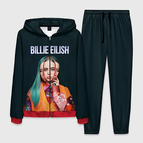 Мужской костюм BILLIE EILISH / 3D-Красный – фото 1