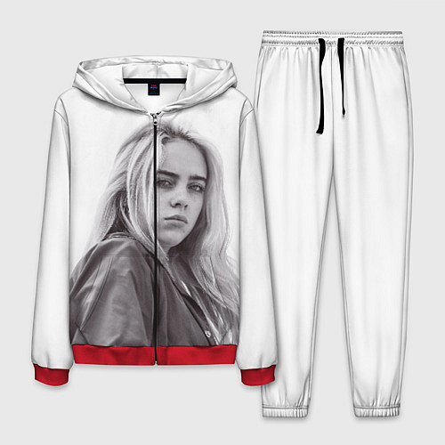 Мужской костюм BILLIE EILISH / 3D-Красный – фото 1