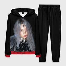 Костюм мужской BILLIE EILISH с Пауком, цвет: 3D-красный