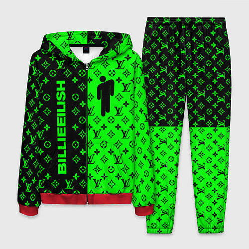 Мужской костюм BILLIE EILISH x LV Green / 3D-Красный – фото 1