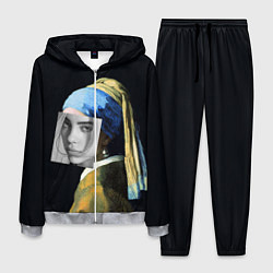 Костюм мужской Billie Eilish с Сережкой, цвет: 3D-меланж