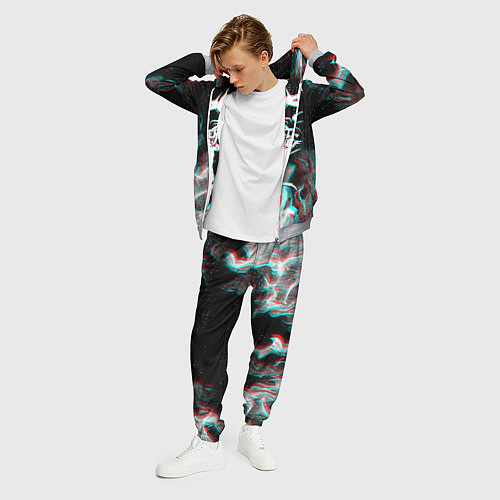 Мужской костюм GHOSTEMANE GLITCH / 3D-Меланж – фото 3