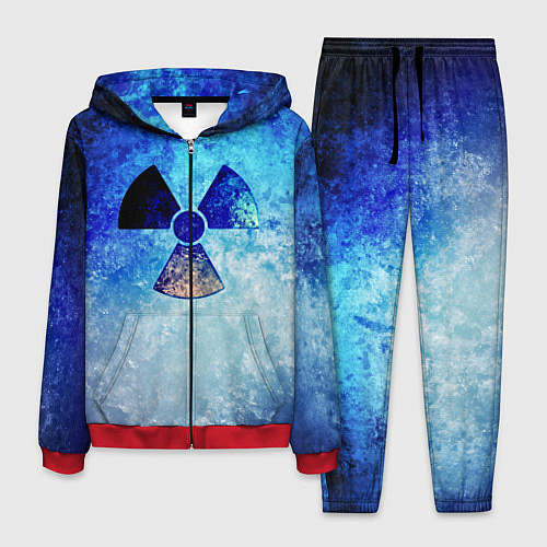 Мужской костюм STALKER ZONE / 3D-Красный – фото 1