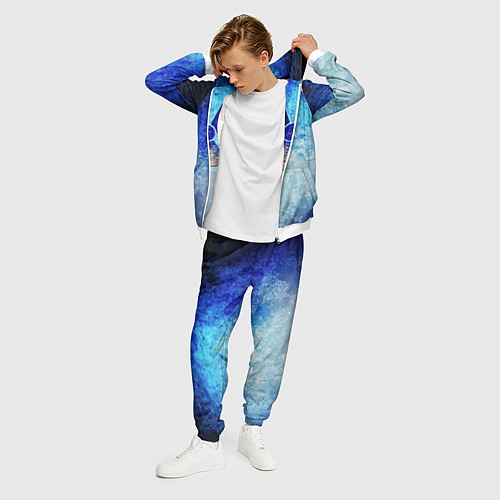 Мужской костюм STALKER ZONE / 3D-Белый – фото 3