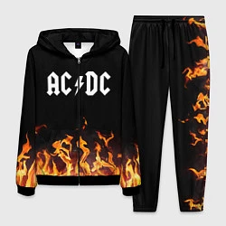 Костюм мужской AC DC, цвет: 3D-черный