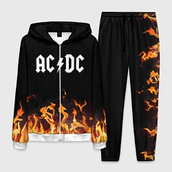 Костюм мужской AC DC, цвет: 3D-белый